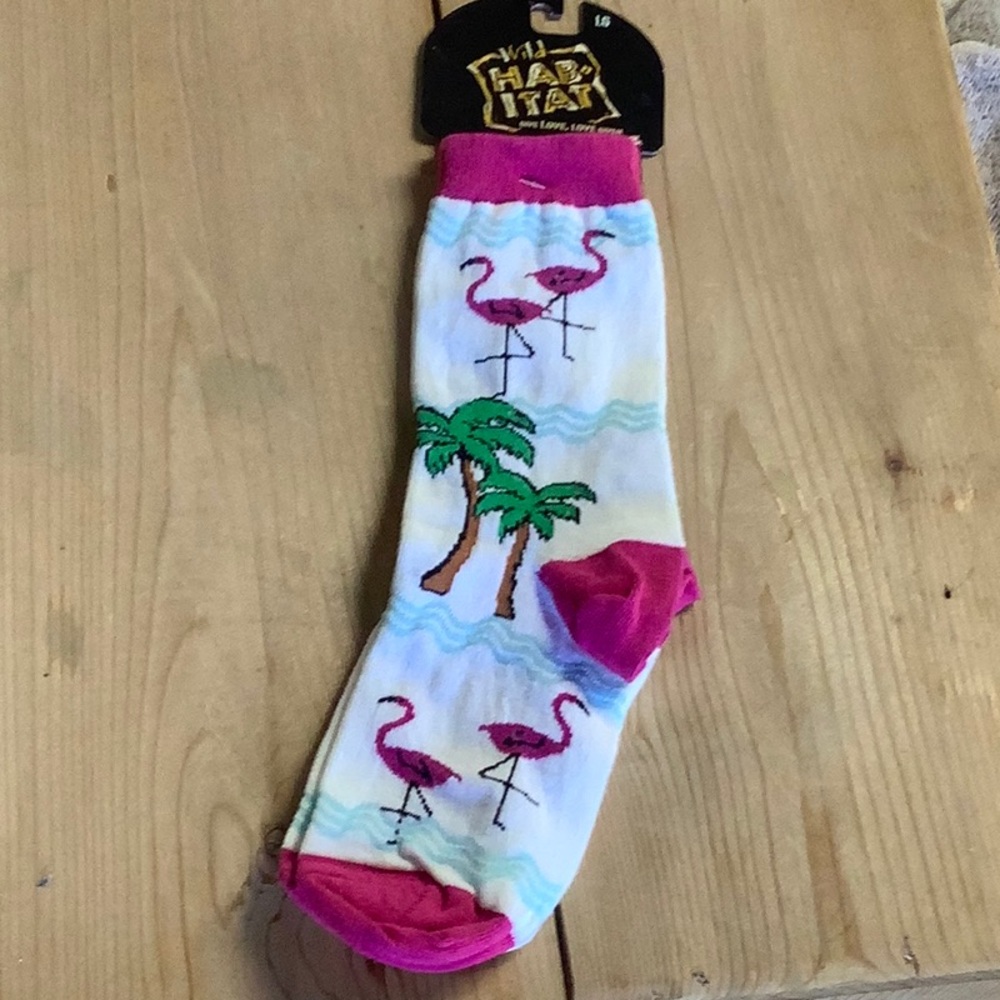 Wild Habitat Flamingo Socks - LG
